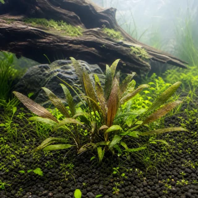 Editorial underwater photograph of Pygmy chain sword.