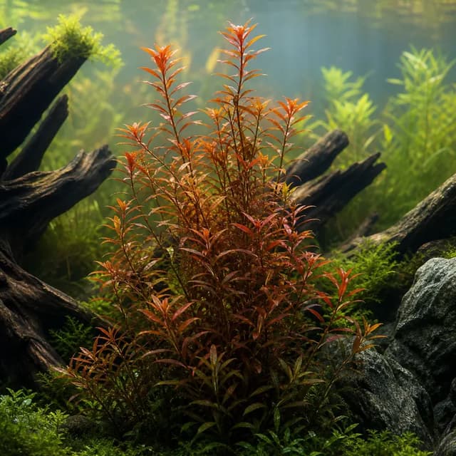 Editorial underwater photograph of Mermaid weed.